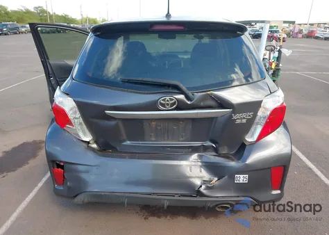 2012 Toyota Yaris L/Le/Se из США, поврежденный, VIN JTDKTUD31CD520832